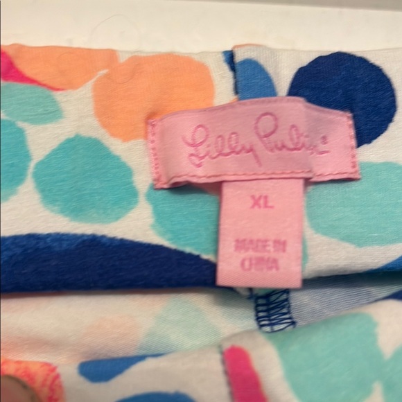 Lilly Pulitzer Georgia May Palazzo pants Ocean Jewels size XL - Picture 2 of 5